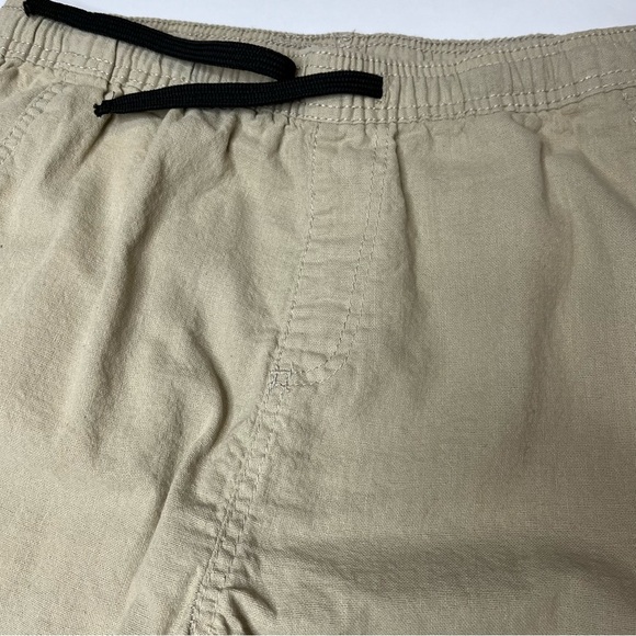 Roadblock boys shorts school casual drawstring pull on Khaki Sz Large - Picture 3 of 8